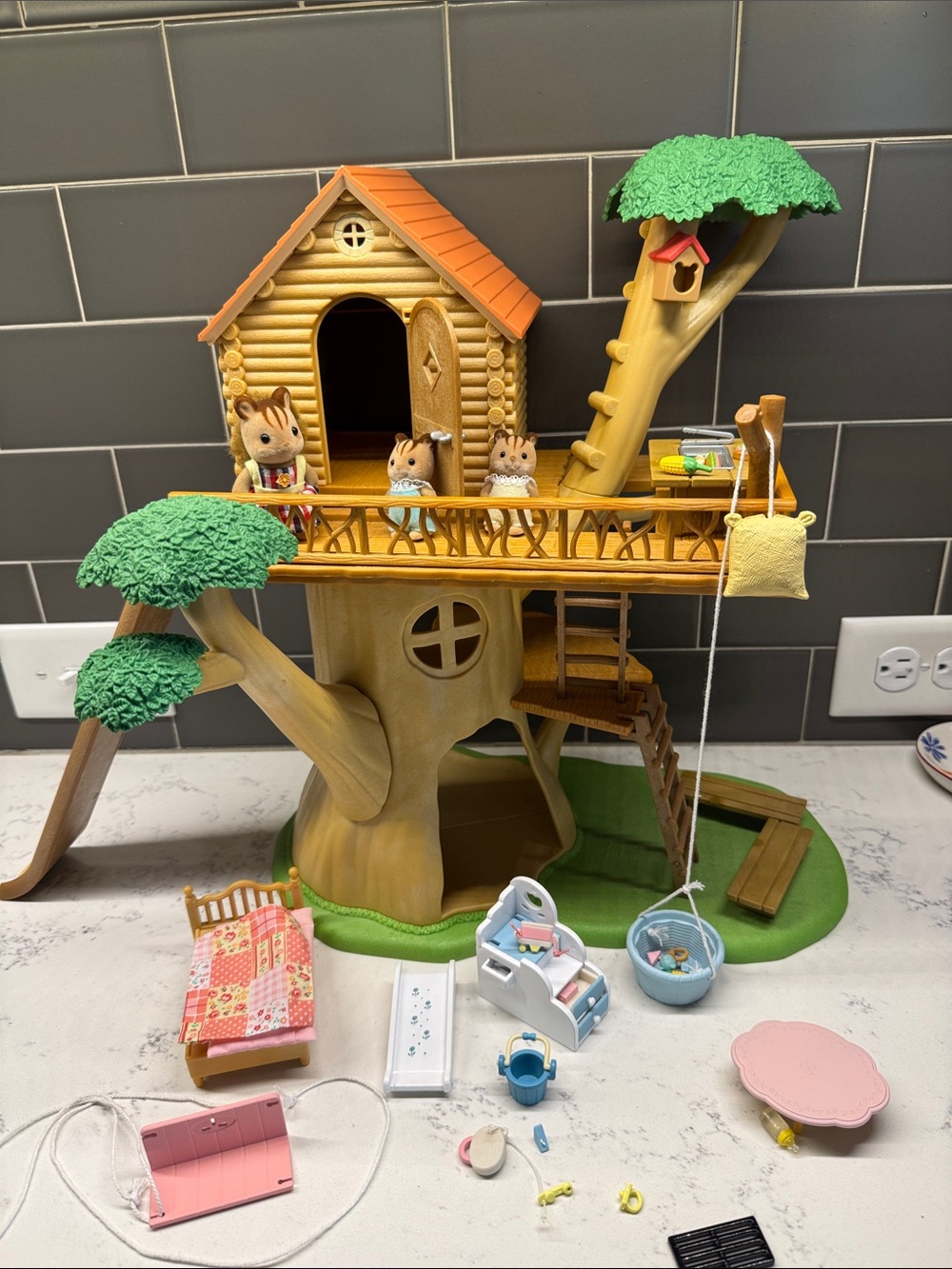 Calico Critters Adventure Tree House